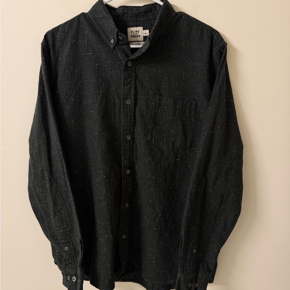 Flint & Tinder Slim Fit Speckled Flannel